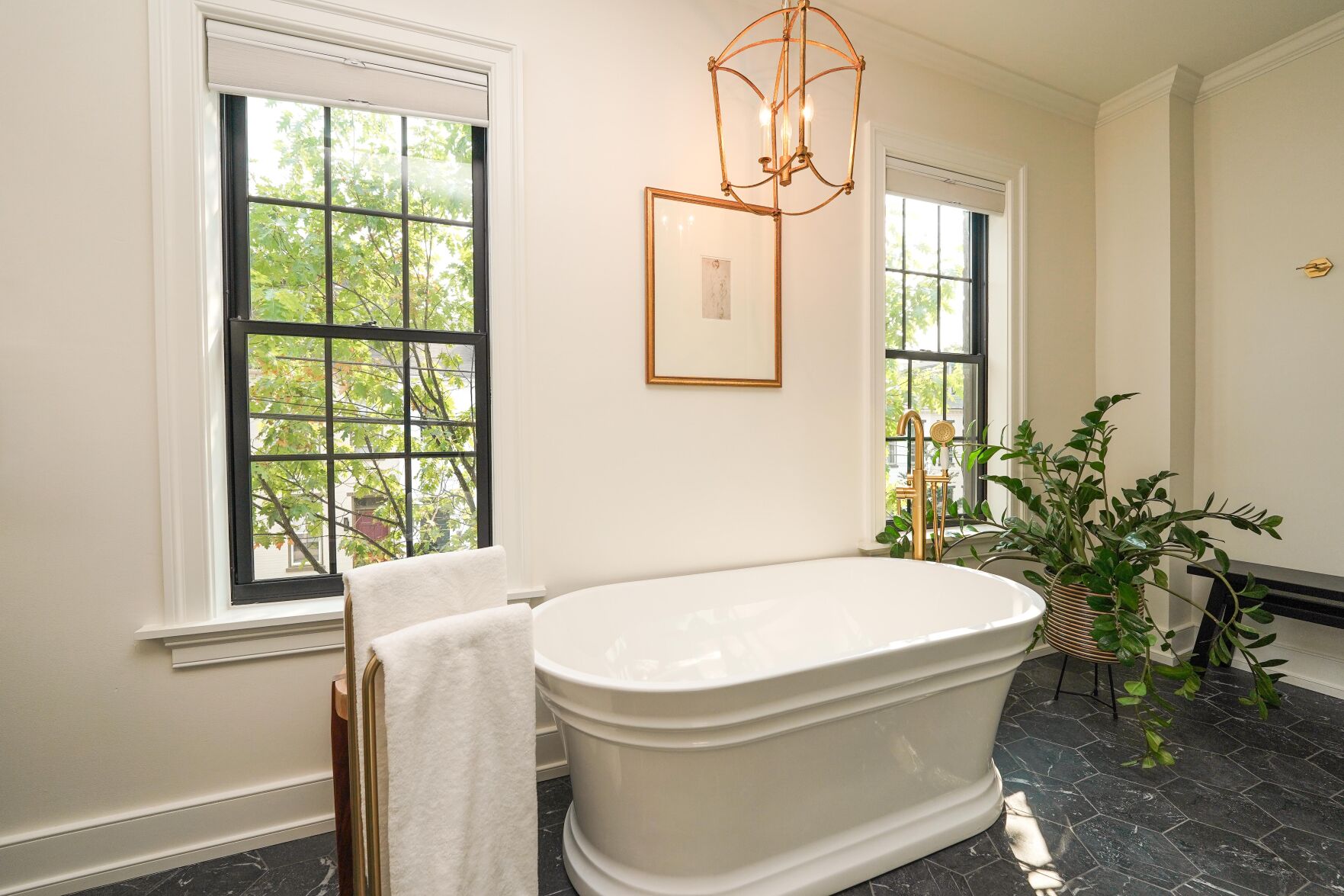 Renovated bathroom